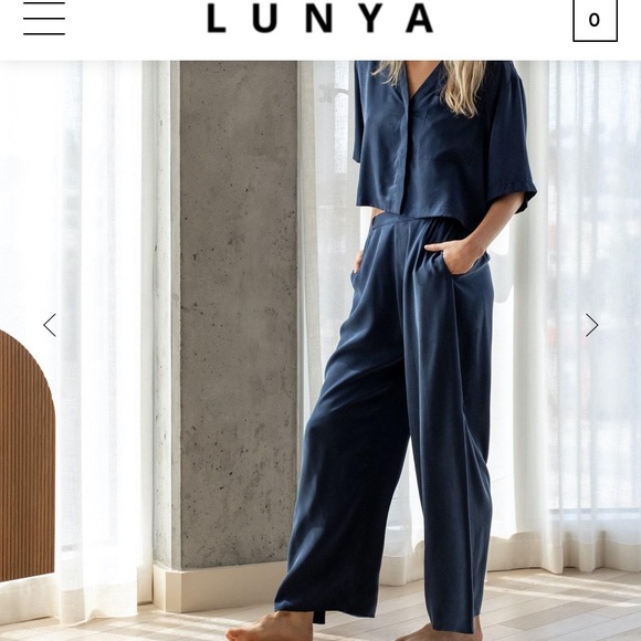 lunya Other - Lunya Washable 100% Silk Pajama Set